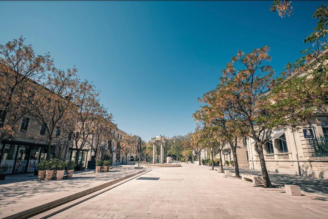 Roche Blanche - Terrasse Et Parking Apartamento Nîmes Exterior foto